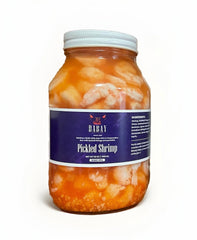 Pickled Shrimp | 32oz Jar Ready To Eat Marinated Shrimp Seafood Snack