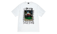Stussy Farmers Blvd Short Sleeve Tee Shirt "White" DT309