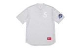 S Logo Baseball Henley T-shirt "FW24 - Grey" SU27425