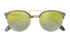 Highstreet Round Sunglasses "Grey/Gold" RB3545-9007-A7_51