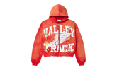 Garden Zip Up Hoodie "Red" UOOHT1N6