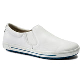 QO 400 Leather Safety Shoe in White