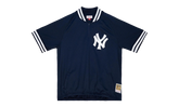 MLB Authentic Batting Practice 1/4 Zip Jersey "1988 New York Yankees – Navy" ABQZ3002 NYY88PPPNAVY