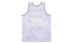 NBA Shaquille O’Neal Cloudy Skies Swingman Jersey "1996 Los Angeles Lakers - Light Purple" SMJYBW19061 LALLTPR96SON