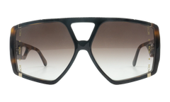 Hexagon Sunglasses "Black/Havana" MCM671S-019