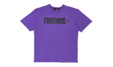 Friends Logo Short Sleeve Tee "Purple / Black" VL0026