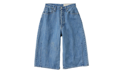Crossed Denim Shorts "Light Indigo" 962982