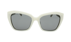 Geometric Frame Sunglasses WMNS "White" BB0273SA 003