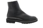 Aquatalia Pasquale Calf 34M0937-BLK Mens Black Leather Casual Dress Boots
