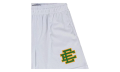 EE Basic Shorts "White / Green" EE201