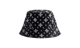 Cross Bandana Bucket Hat "Black/White" PF24HA030120119