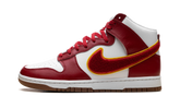 Dunk High "Chenille Swoosh White Gym Red" DR8805 101