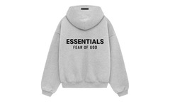 Fleece Hoodie GS "FW24 - Light Heather Gray" 785HO242048K