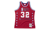 NBA Magic Johnson Rhinestone Swingman Jersey "1988 All-Star - Red" SMJYBW18018 ASWRED188EJH