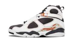 8 Retro LS "WHITE / ANTHRACITE - DARK ORANGE" 317258 104