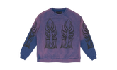 WINGED LOGO CREWNECK SWEATER "Purple" 1110540021SS24