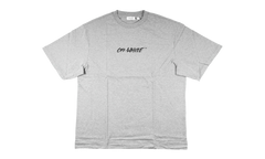 CHALK ARROW SKATE FIT TEE "HEATHER GREY" 44OWOS26T065 030
