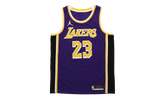 NBA Los Angeles Lakers Statement Edition 2020 Swingman Jersey "Lebron James - Purple / Yellow" CV9481 508