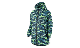 Tech Fleece Camo Windrunner Jacket WMNS "Stratus Blue / Ghost Green" 687611 482