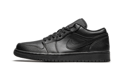 1 Low "Triple Black" 553558 091