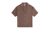 Elena Monogram Silk Camp Shirt WMNS "Brown" khw030292 210