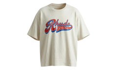 Pit Stop T-Shirt "Vintage White/ Red / Blue" RHSS26TT03012 WHT