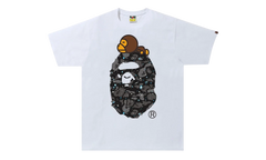 Space Camo Milo On Big Ape Tee "White" 2H80 110 007 WHITE