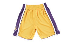NBA Swingman Basketball Shorts "2009-10 Los Angeles Lakers - Gold" LALLTGD09