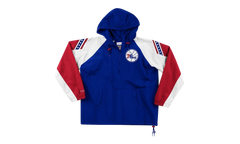 NBA Half-Zip Anorak Jacket "Philadelphia 76ers - Royal" HFZPDA19008 P76ROYA