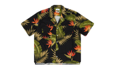 Snap Hawaiian Button-down Shirt "Black" RHD-MTPS-0095