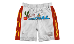 Travis Scott x McDonald's Cactus Jack All American Shorts "White" CPFM32