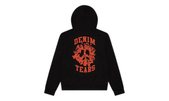 Denim U Zip Hoodie "Black" DT417