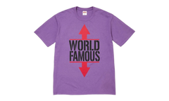 World Famous Tee "SS26 - Purple" SU27450