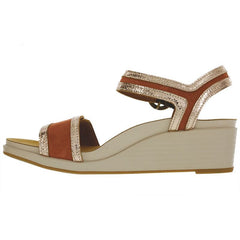Women's Seight Wedge Sandal in Copper
