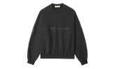 Los Angeles Heavy Fleece Cropped Sweatshirt "Vintage Black" 192HO256893F