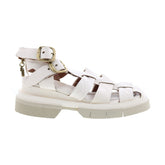 Colter A68002-301 Womens Beige Leather Gladiator Sandals Shoes