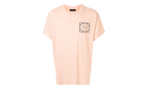 Les Amoureux Label Short Sleeve Tee Shirt "Peach" F0M03237CJ PCH