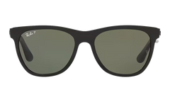 Square Polarized Sunglasses "Polished Black" RB4184-601-9A_54