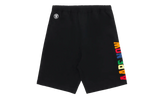 AAPE Multi Color Logo Shorts "Black" P9GYG5ZRC