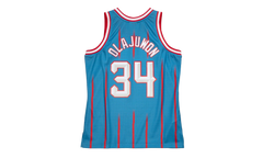 NBA Hakeem Olajuwon Reload 2.0 Swingman Jersey "1996 Houston Rockets - Blue" SMJYGS20080 HROLTBL96HOL