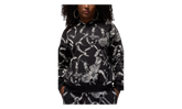 AIR JORDAN BROOKLYN FLEECE PRINTED PULLOVER WMNS "Black / Off Noir" HF0440 045