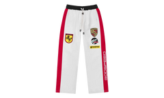 GRC Track Pants "White / Black / Red" GS083