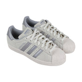 Super Star B41989 Mens Gray Suede Lace Up Lifestyle Sneakers Shoes