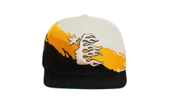 Paintbrush Snapback Hat "Orange / Black" HSR152