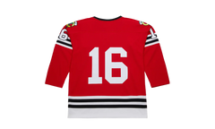 NHL Bobby Hull Dark Jersey "1960 Chicago Blackhawks - Scarlet" JY9065 CBHSCAR