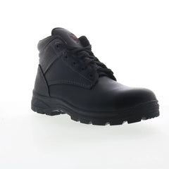 Avenger Builder Econ Mid- Steel Toe EH SR Mens Black Wide Work Boots