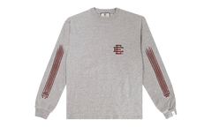 EE LONG SLEEVE T-SHIRT "SS25 - Heather Grey/Maroon" EE646