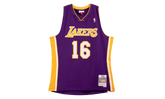 NBA Pau Gasol Dark Jersey "2009 Los Angeles Lakers - Purple" JY8637 LALPURP