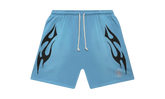Flame Shorts "Baby Blue / Black" HSR092