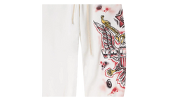 FLAG SWEATPANTS "White" VAL125